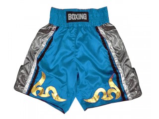 Designa egna Boxningsshorts Boxing Shorts : KNBSH-030-himmelsblå